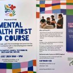 Picture of MHFA course information flyer