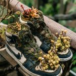 We can repurpose content just like repurposing a pair of old trainers as a plant pot