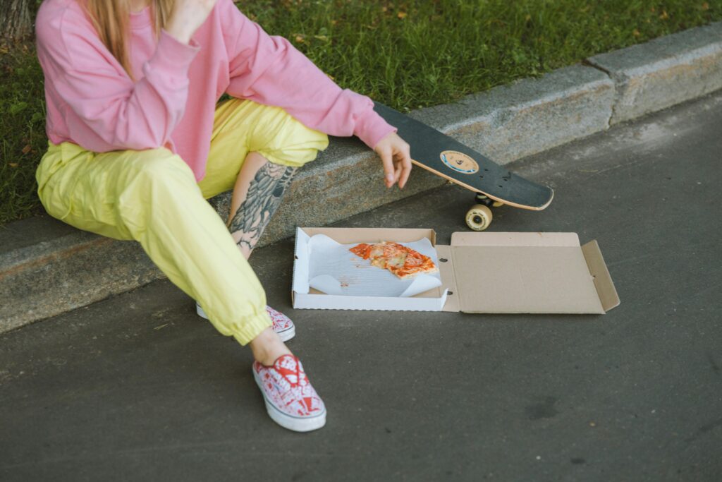A Zappos customer service rep helped a customer order a pizza