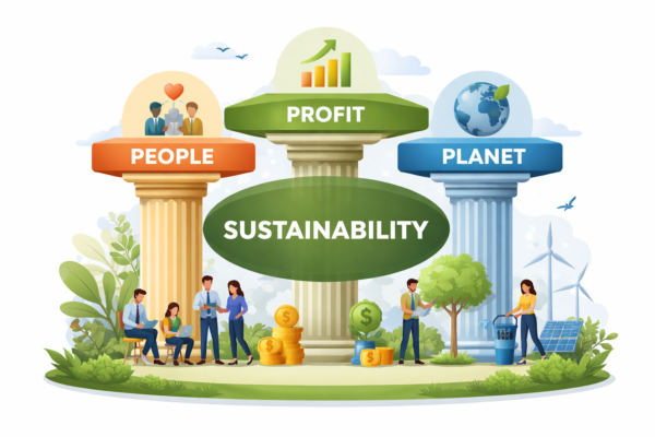 Sustainability = people + planet + profit